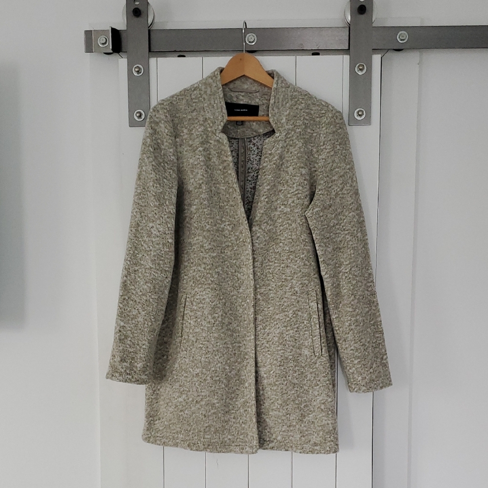 Vero Moda Cream Teddy Jacket